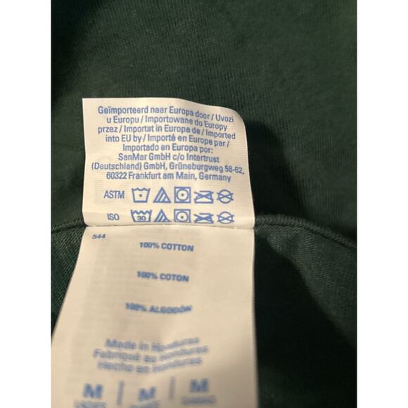 NWT Port and Company Women's Green Army Mom T Shirt Short Sleeve Size Medium - Picture 5 of 5